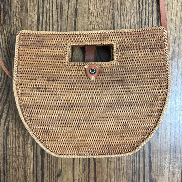 Anthropologie Woven Shoulder Bag - Picture 2 of 3
